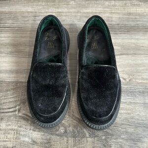 Zara Boys Velvet Dress Shoes